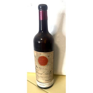 Chateau Cheval Blanc Bordeaux EMPTY Wine Bottle 750ml Imported Classic Wines MA