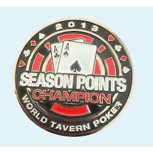 2018 World Tavern Poker Season Points Champion Card Guard Weight
