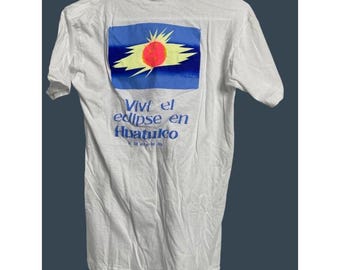RARE Vintage 1991 Solar Eclipse Sheraton Huatulco Resort  Large L TShirt T-shirt