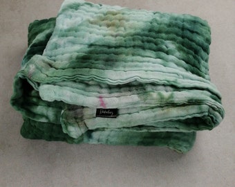tie dye swaddle