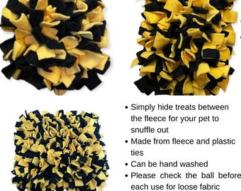 Snuffle mat Bumble, enrichment, dog toy, pet snuffle, treat dispenser, enrichment for dogs (please read care instructions in description)