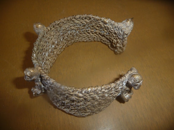 vintage - bracelet Lobi Burkina Faso - bronze - m… - image 4