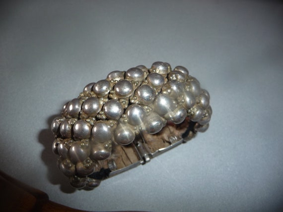 ancient Indian tribal silver bracelet - Rajasthan - image 3