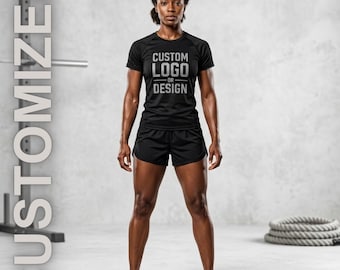 Conjunto personalizado de BJJ sin kimono / Camiseta de compresión y pantalones cortos de licra elástica en cuatro direcciones para entrenamiento de MMA