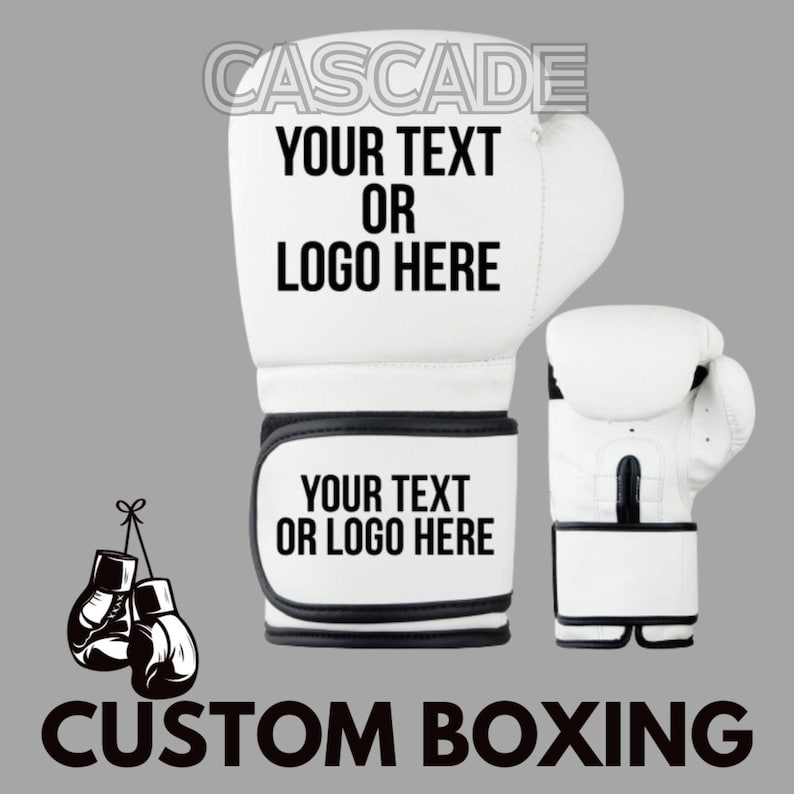 Custom Boxing Gloves: Personalized Logo & Name, All Sizes image 1