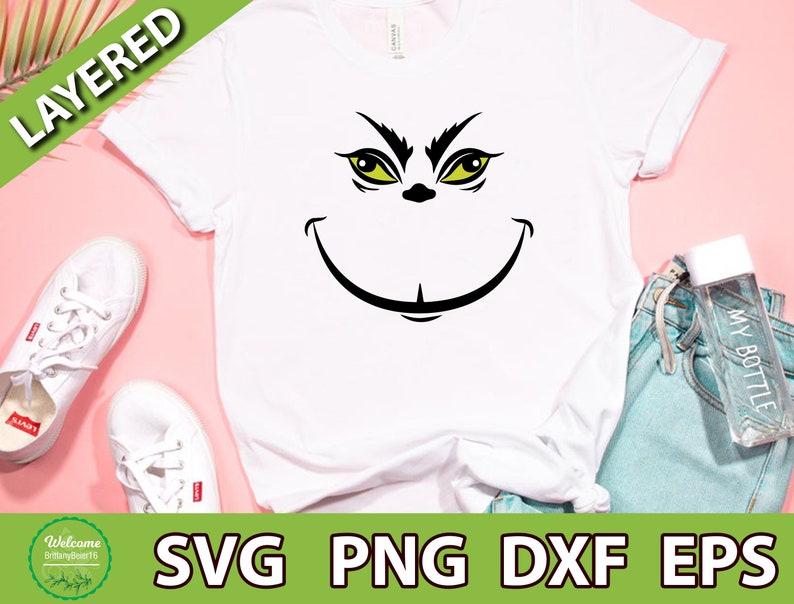 Download Grinch Face Svg Grinch Svg Grinch Eyes Svg Christmas Etsy