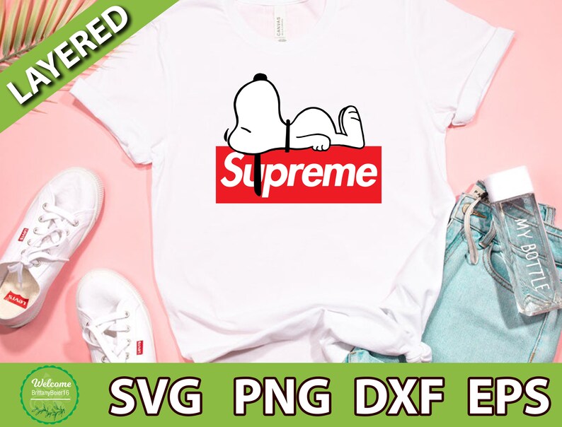 Download Snoopy Dog Supreme Logo Svg /Snoopy Dog SVG / Supreme ...