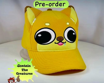 Derpy fox baseball cap - adult size