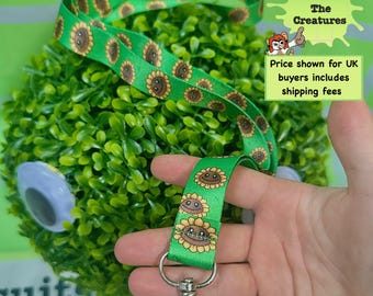 Cordón de girasol de PVZ para concienciar sobre la discapacidad oculta