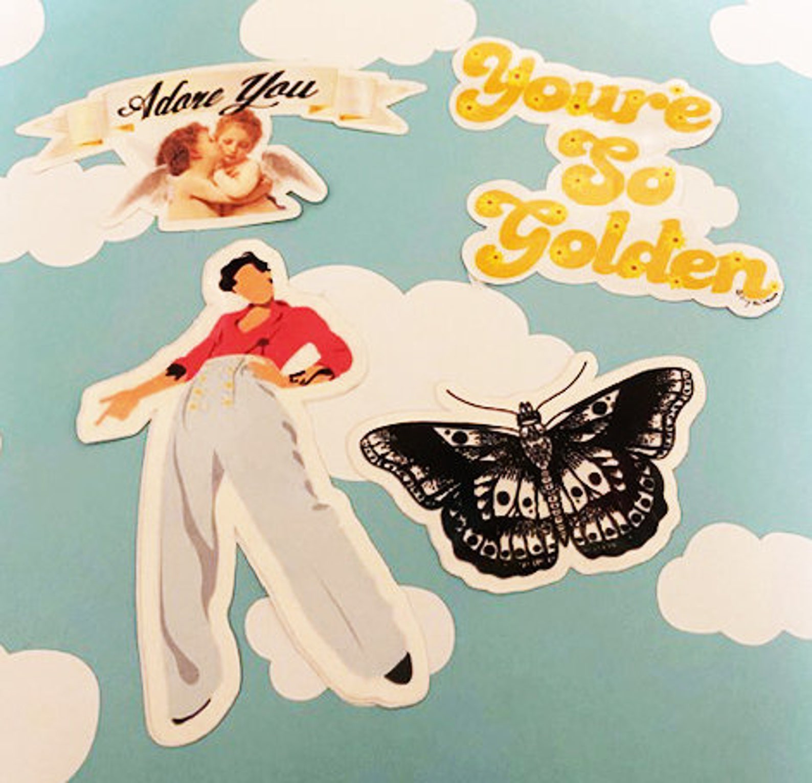 Harry Styles Stickers Etsy