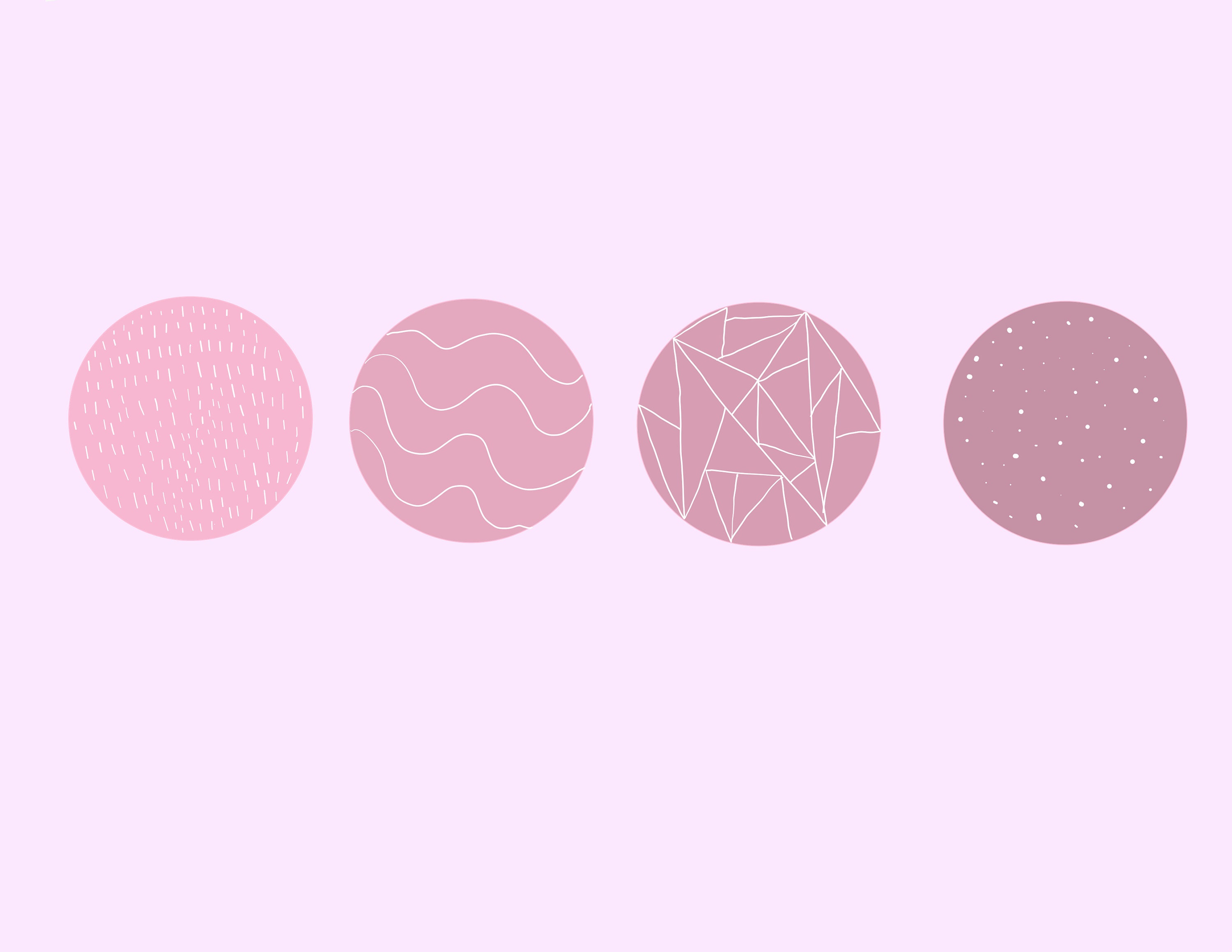 Pink Ombré Circle DIGITAL PRINT - Etsy