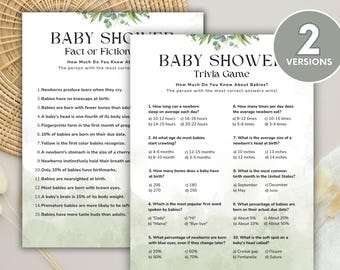 Baby Shower Trivia Games, Baby Trivia Games, Baby Shower Trivia Questions, Trivia Questions For Couples Baby Shower, Fun Baby Shower Games
