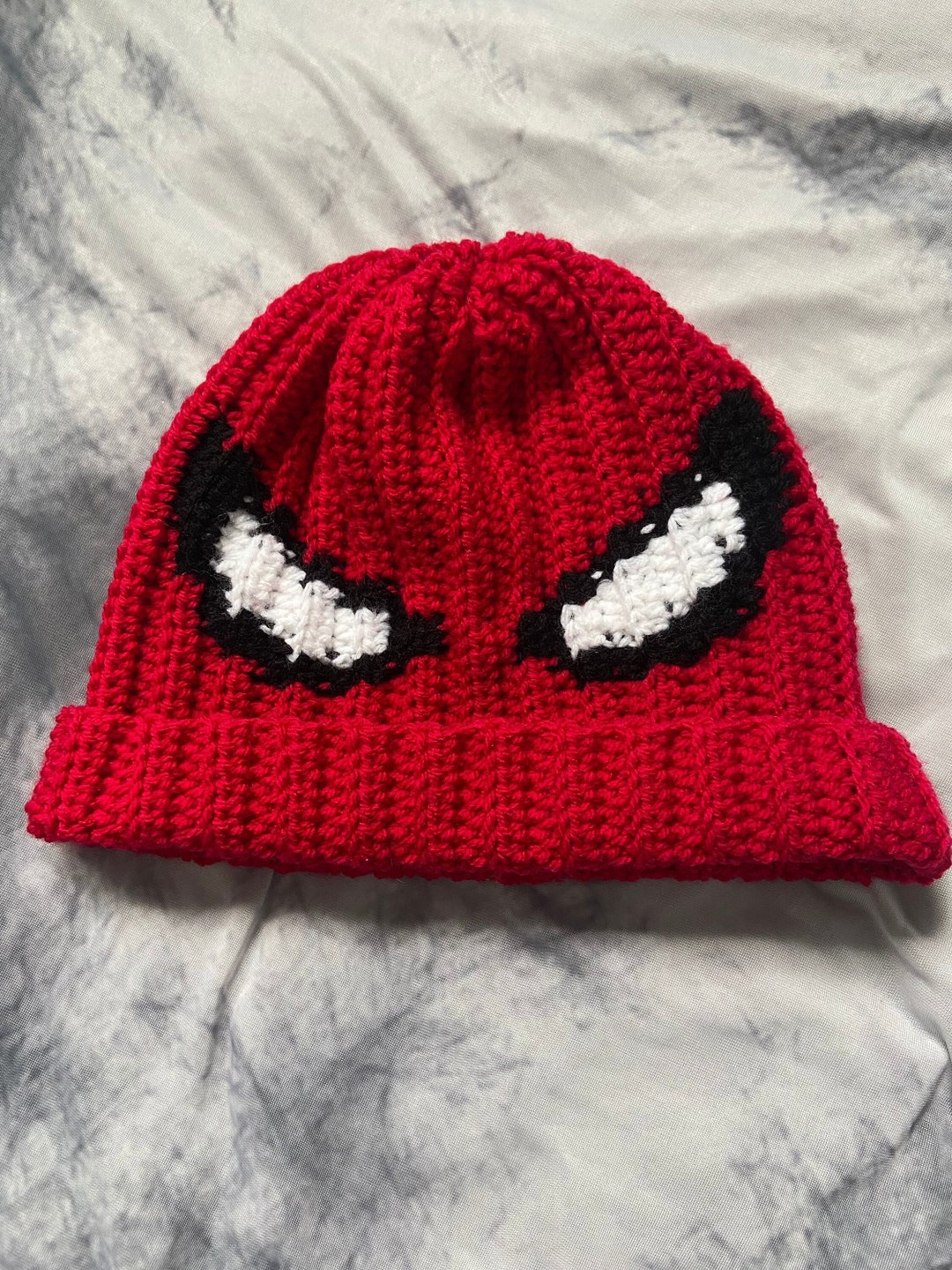 Crochet Spider-man Hat - Etsy