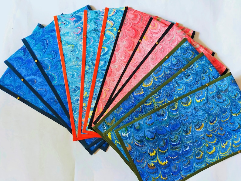 Marbled Pocket edition "Bunkobon" book cover
