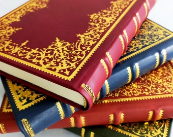 Italian Leather Journal - Leather bound journal - Leather covered journal - Mens leather journal- Leather notebook journal