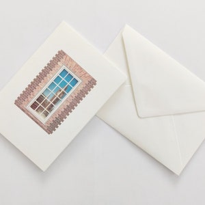 Faltbare Fensterkarte - Laser Cut ""Big Ben London"""