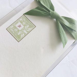 Visitekaartjes met monogram - set van 50 visitekaartjes
