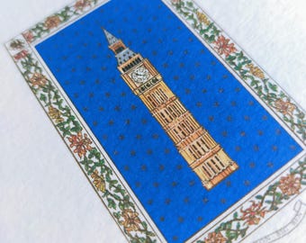 Folding Card &quot;LG&quot; - &quot;Big Ben&quot;