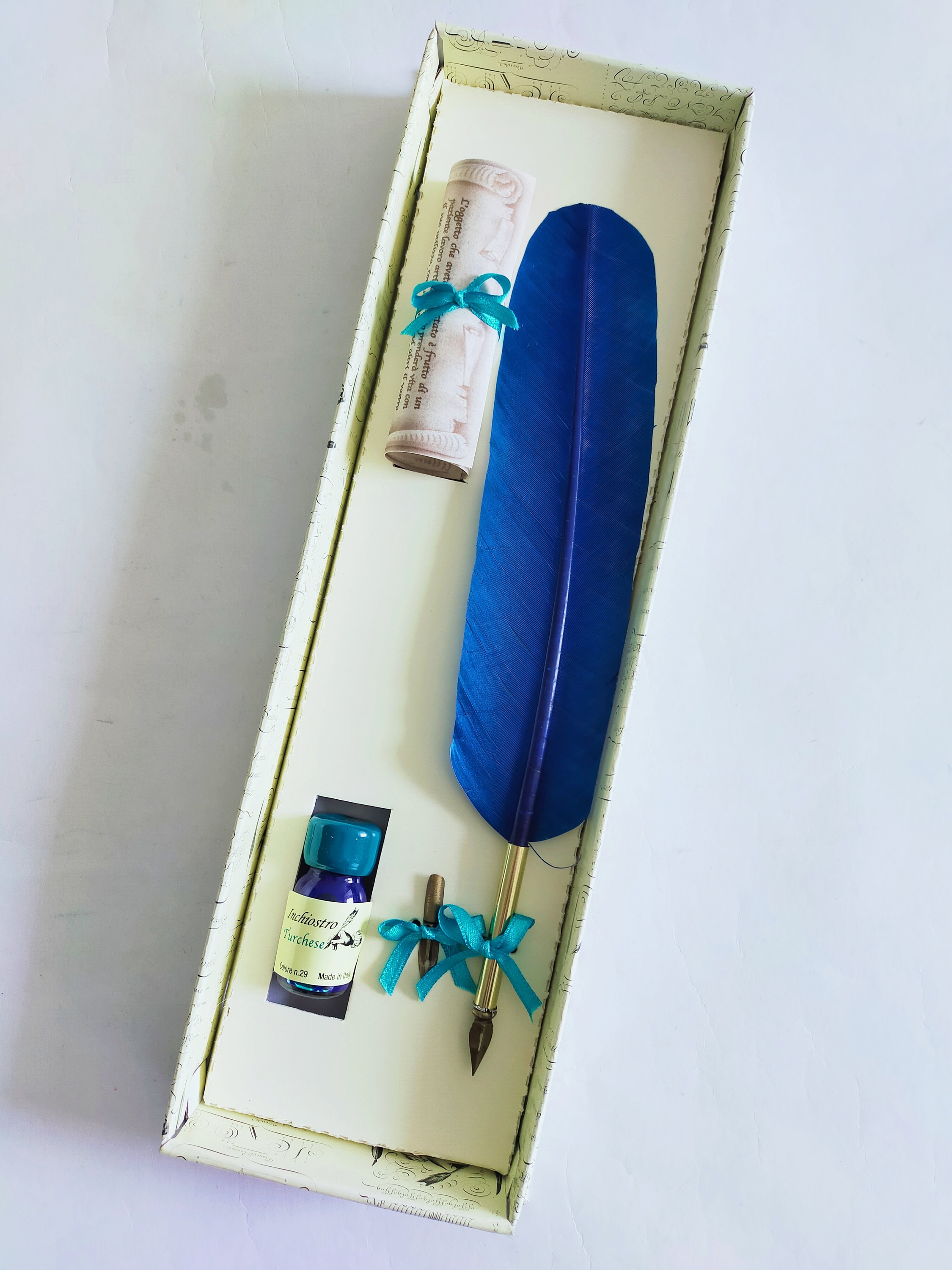 Junhartt Kalligraphie Set – Mit Federstift, Tinte, Wachssiegel & Stempel (Lebensbaum), Komplett Für Kreatives Schreiben