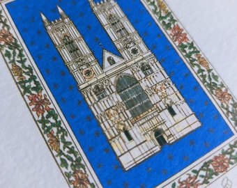 Folding Card &quot;LG&quot; - &quot;Westminster Abbey&quot;