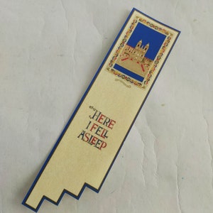 Segnalibro in carta pergamena (Piazza di Spagna) Roma - Piazza di Spagna - Trinita' dei monti - Regalo per il lettore - Regalo per le donne - Topo di biblioteca per lei