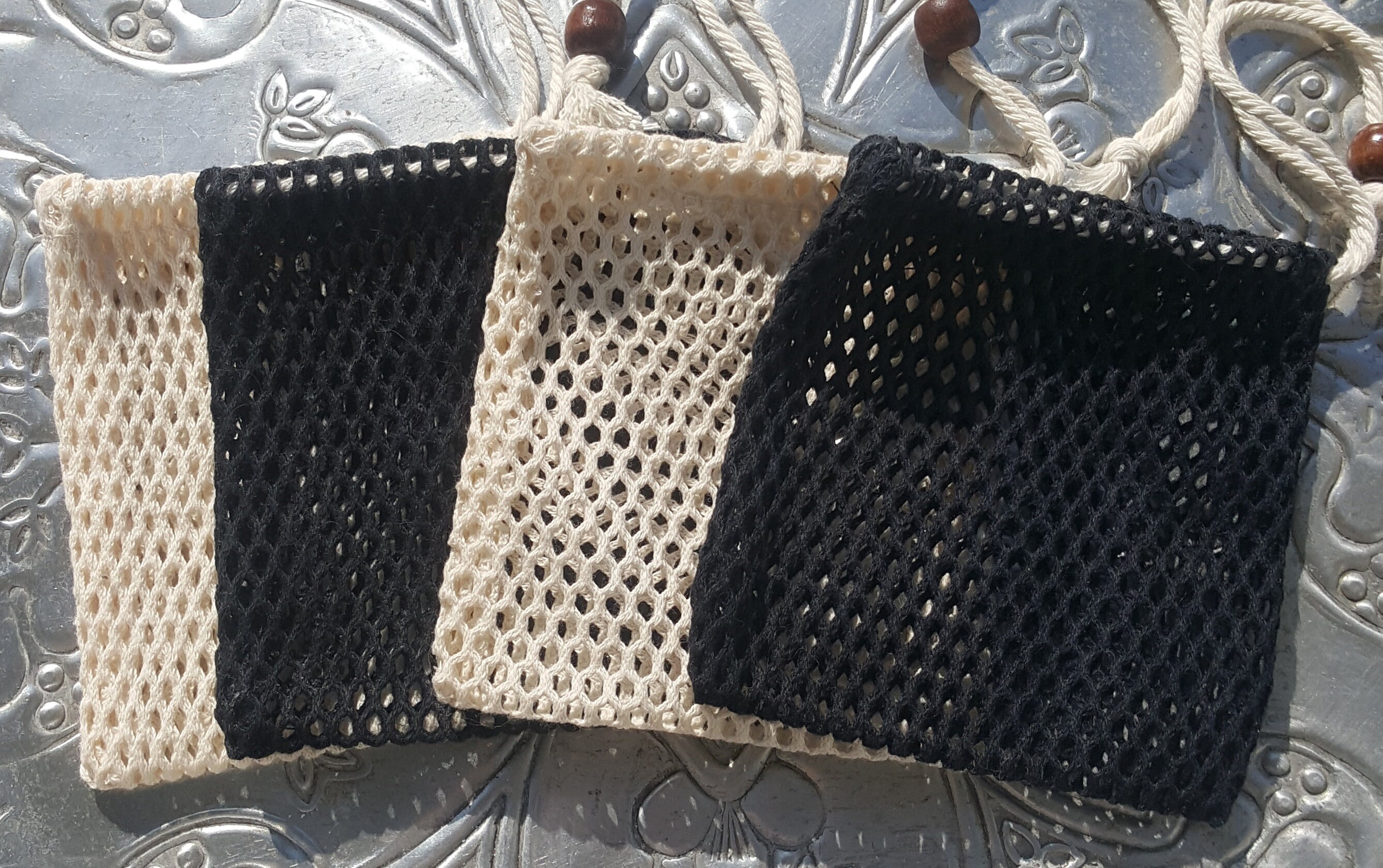 Filet à Savon en Coton Bio