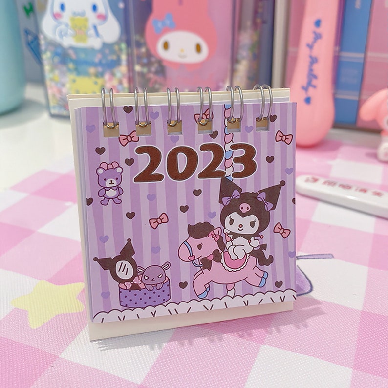 Mini Cute Desktop Calendar Etsy