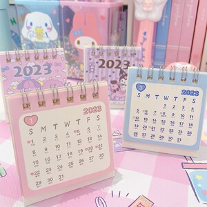 Mini Cute Desktop Calendar - Etsy