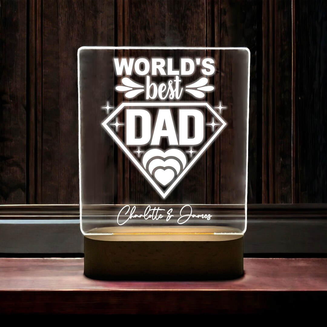 Glasflaschen Nachtlicht Für Tochter - Gravur "Glück Ist Eine Tochter Wie Dich"