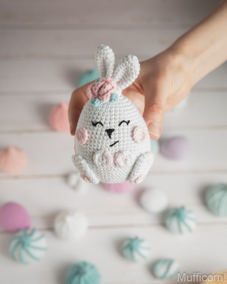 Crochet patterns Easter bunnies, Amigurumi bunny pattern, Crochet rabbit pattern, Easter amigurumi pattern bunny couple image 5