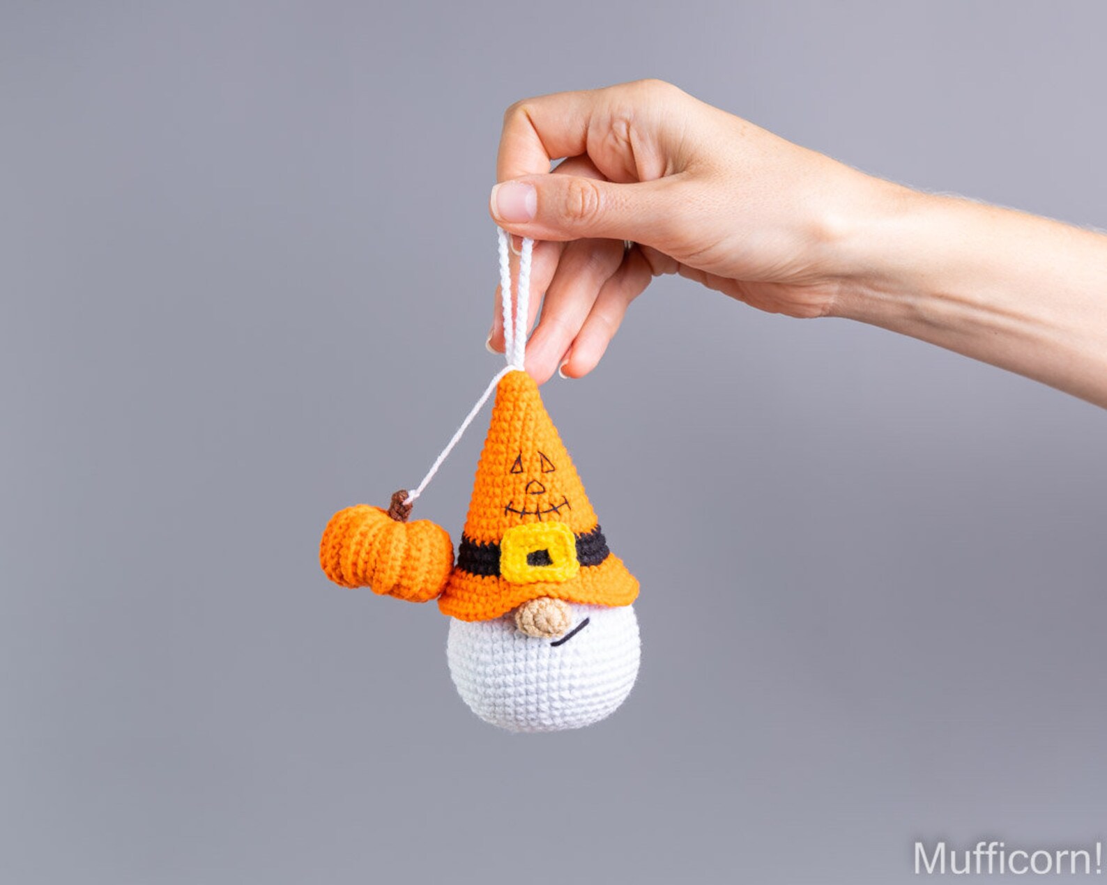 Crochet Halloween Keychain Pattern Crochet Pumpkin Pattern Etsy