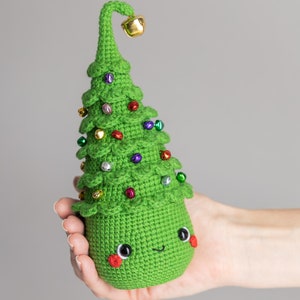 Sapin de Noël au crochet, modèle de poupée amigurumi de Noël, modèle de décoration de Noël au crochet, modèle de cadeau de Noël Amigurumi image 10