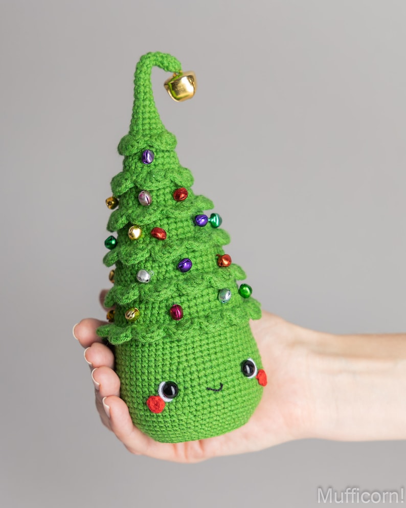 Sapin de Noël au crochet, modèle de poupée amigurumi de Noël, modèle de décoration de Noël au crochet, modèle de cadeau de Noël Amigurumi image 10