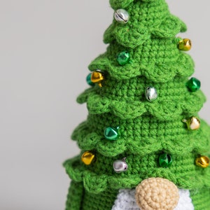 Crochet patterns Christmas tree gnome, Christmas amigurumi gnome pattern, Crochet winter gnome pattern, Christmas crochet gnome pattern image 7