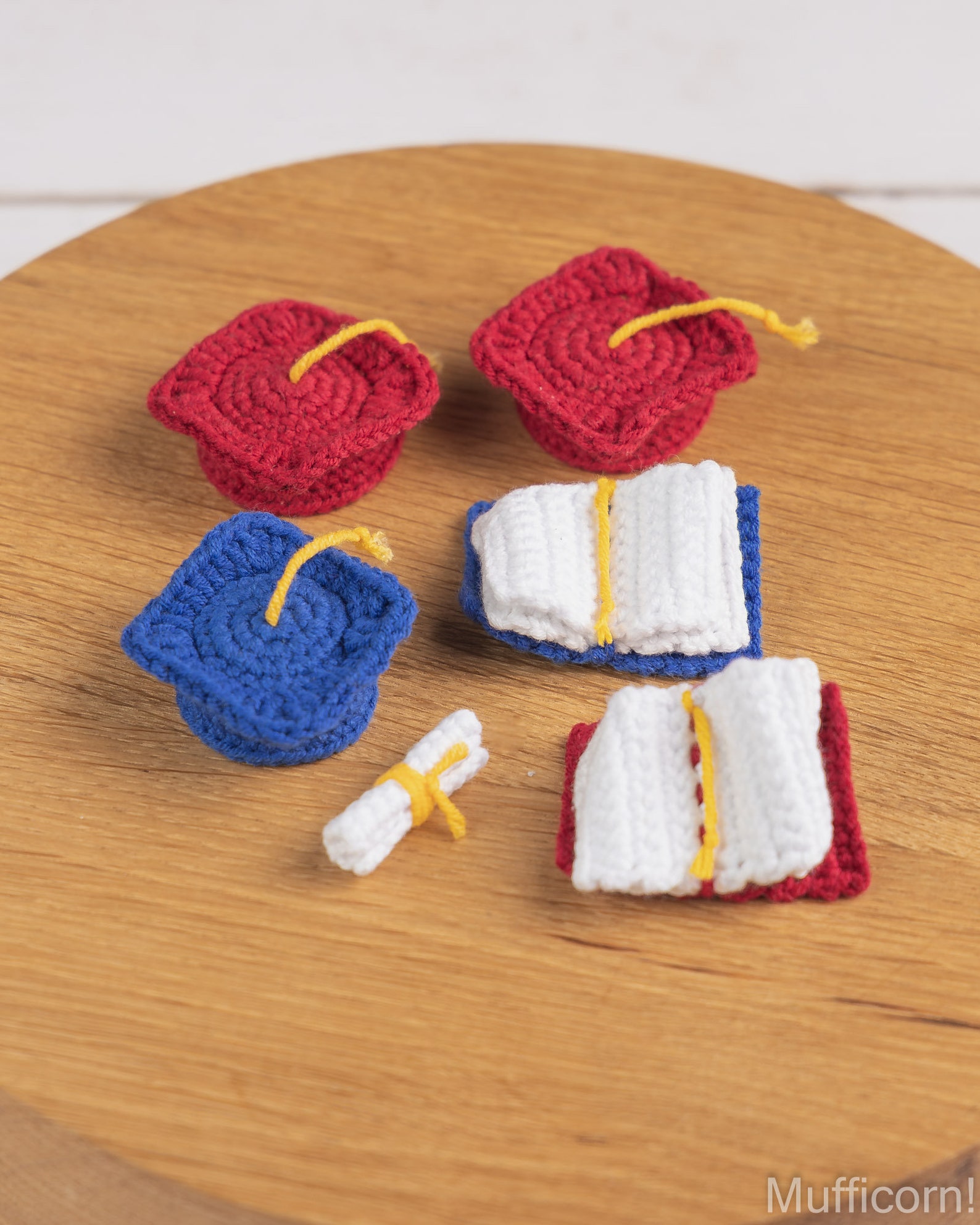 Graduation Cap Crochet Keyring Pattern Graduation Gifts Etsy Australia