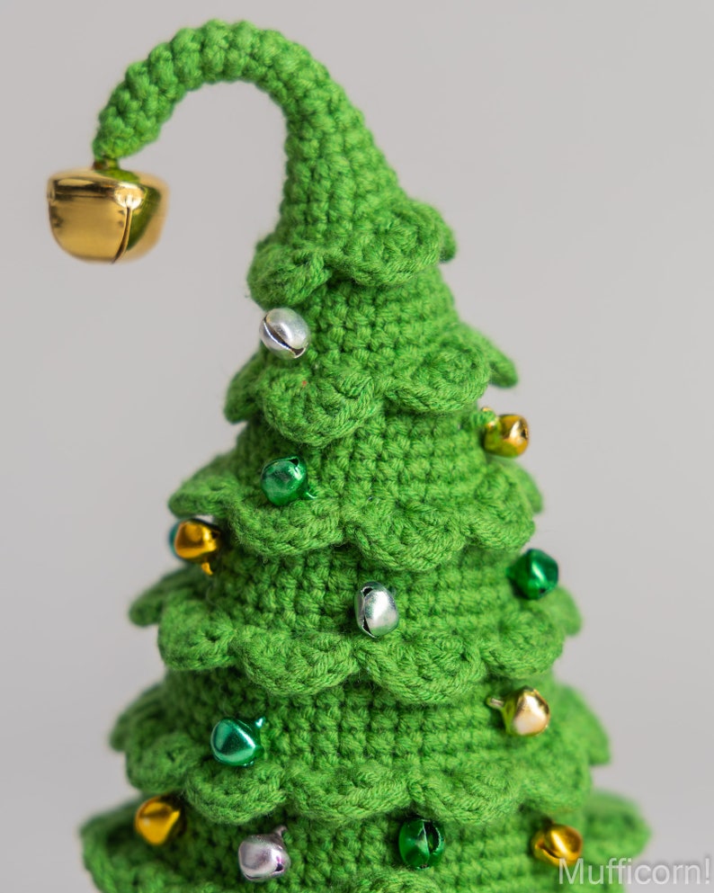 Sapin de Noël au crochet, modèle de poupée amigurumi de Noël, modèle de décoration de Noël au crochet, modèle de cadeau de Noël Amigurumi image 7