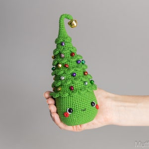 Sapin de Noël au crochet, modèle de poupée amigurumi de Noël, modèle de décoration de Noël au crochet, modèle de cadeau de Noël Amigurumi image 8
