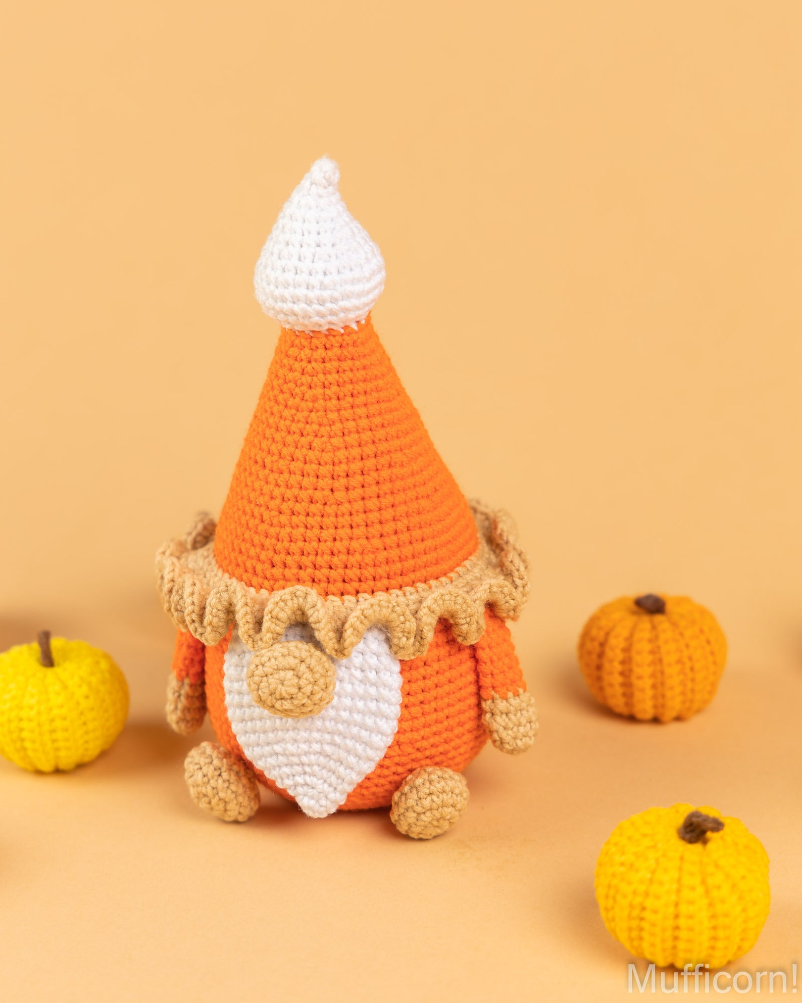 Crochet Patterns Gnome and Pumpkin Gnome Crochet Pattern Etsy