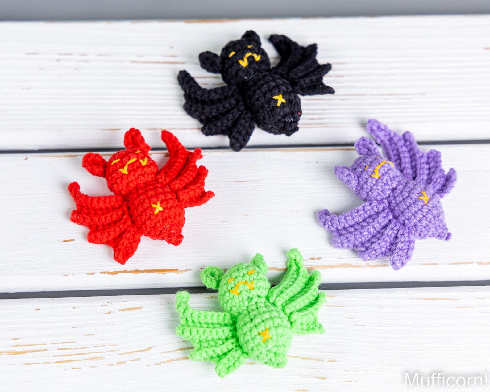 Halloween crochet patterns gnome and crochet bat pattern Etsy España