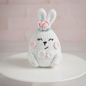 Crochet patterns Easter bunnies, Amigurumi bunny pattern, Crochet rabbit pattern, Easter amigurumi pattern bunny couple image 7