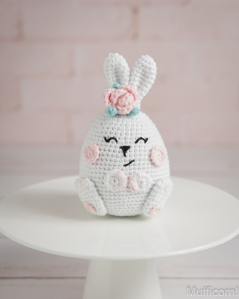 Crochet patterns Easter bunnies, Amigurumi bunny pattern, Crochet rabbit pattern, Easter amigurumi pattern bunny couple image 7