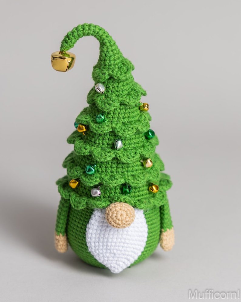 Crochet Patterns Christmas Tree Gnome Christmas Amigurumi Etsy
