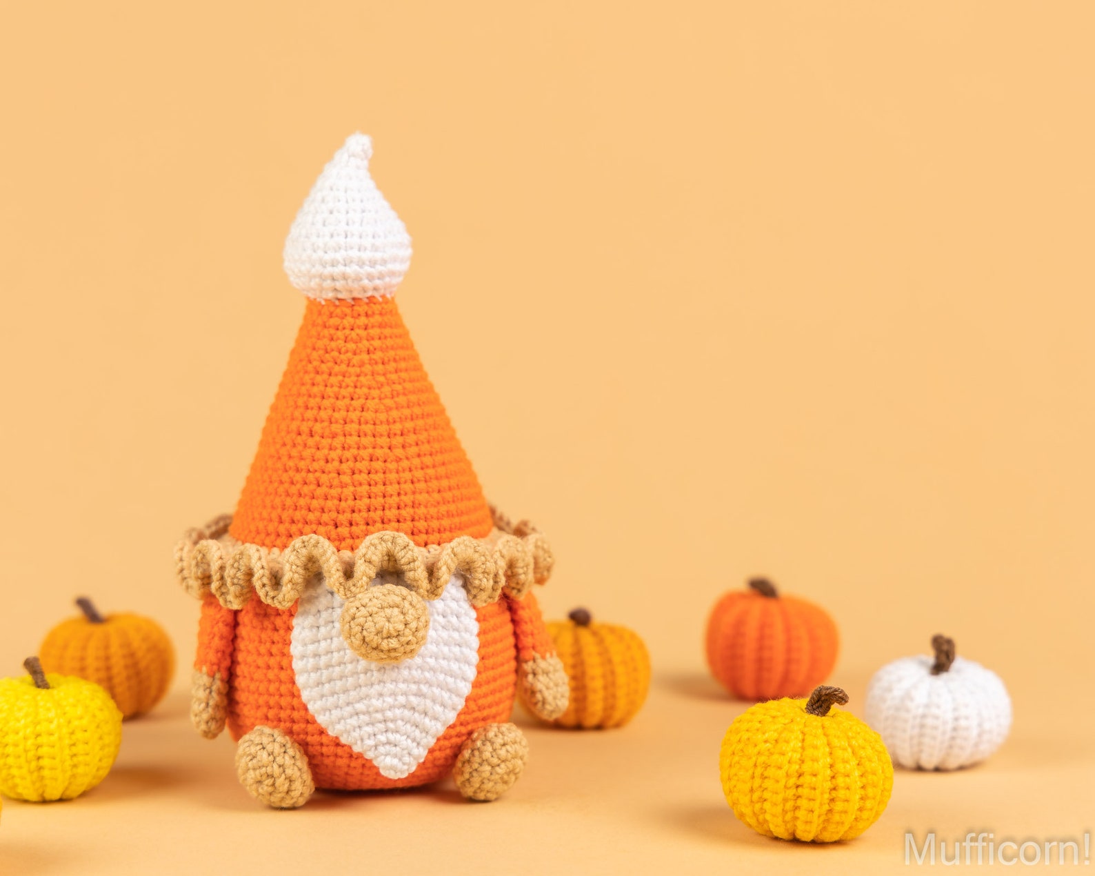 Crochet Patterns Gnome and Pumpkin Gnome Crochet Pattern Etsy
