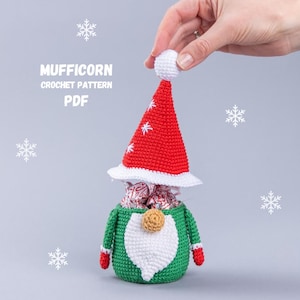 Crochet patterns Santa gnome bowl, Amigurumi Christmas gnome decor, Christmas gnome amigurumi pattern, Crochet Christmas ornaments
