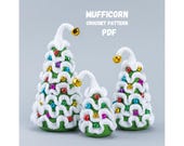 Crochet patterns bundle Christmas tree - 3 sizes, Christmas amigurumi pattern, Crochet pattern Christmas decor, Amigurumi Christmas tree
