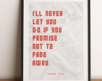 Personalised Typography Soundwave Lyric By Stormyfishdesigns