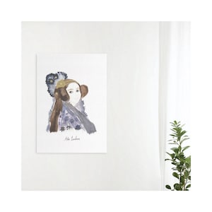 Ada Lovelace A3 Eco-Friendly STEM Role Model Print