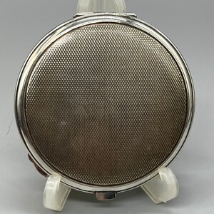 Vintage 1952 Birmingham  Hallmarked Solid Silver Compact Crisford & Norris Ltd