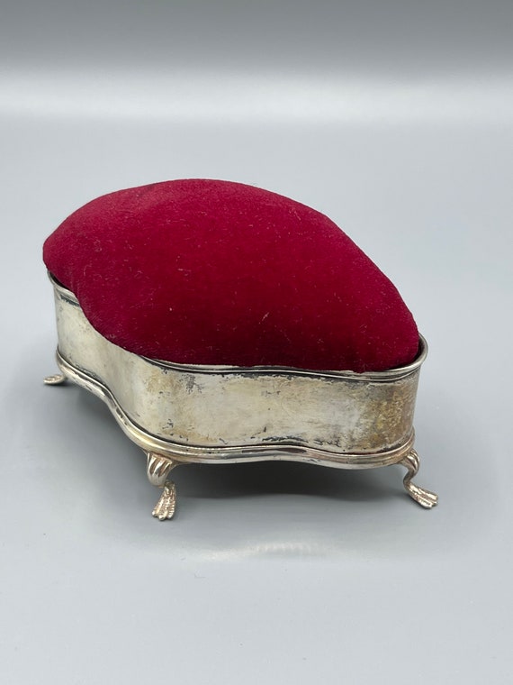 Edwardian 1908 Solid Silver Jewellery/Trinket Box… - image 9