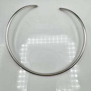 Vintage Hallmarked Sterling Silver Torque Choker 16.2g